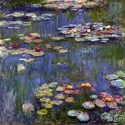 Obraz Water Lilies_3 Claude Monet 55x55