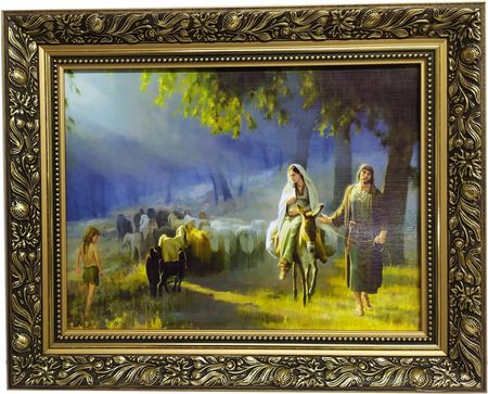Święty Obraz 40X50 Św Rodziny W Drodze Do Betlejem