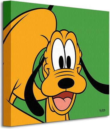 Pies Pluto Disney obraz na płótnie 40x40 cm