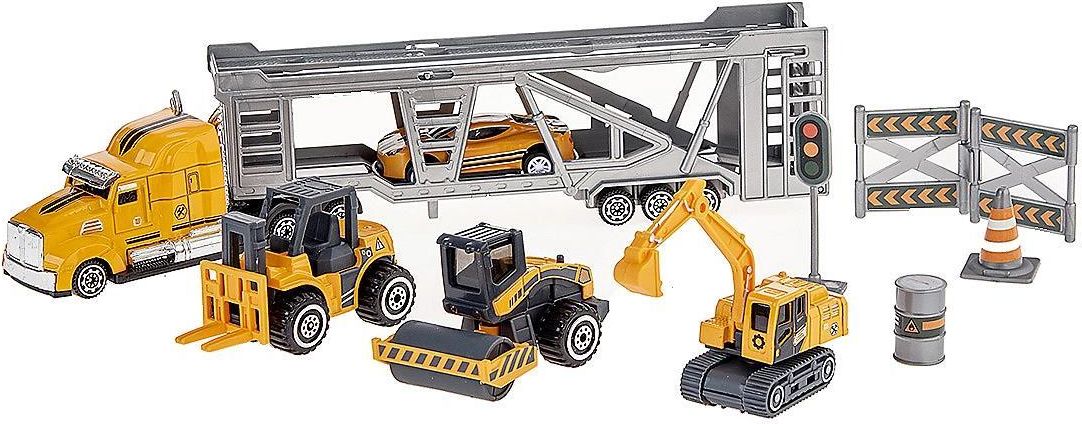 Elefun Transporter pojazdów do robót drogowych z akcesoriami - Ceny i ...