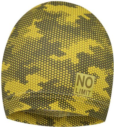 Broel CASPAR czapka dla chłopca na wiosnę limonka
