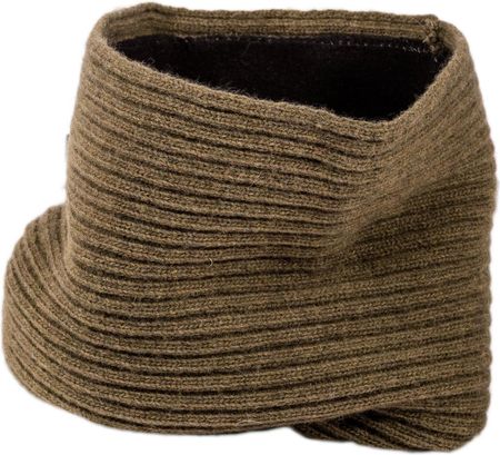 Jamiks MERINOS komin dla dzieci prążkowany khaki