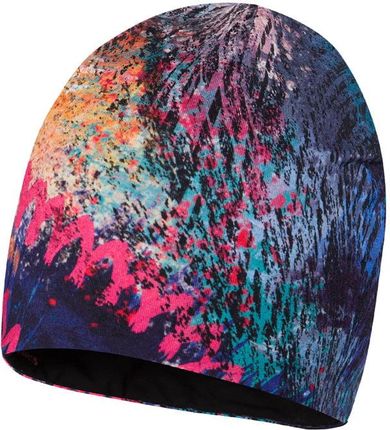 Broel KALINA czapka dla dziewczynki dwustronna abstrakcja