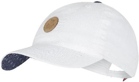 Broel DIONISIO czapka lniana z daszkiem dla chłopca biała