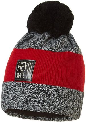 BROEL STEFAN czapka dla chłopca na zimę czerwony