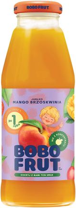 Bobo Frut nektar jabłko mango brzoskwinia dla niemowląt po 12 miesiącu życia 300ml