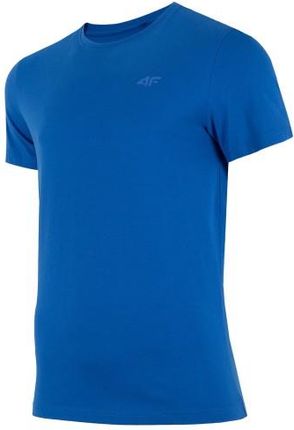 Męska koszulka sportowa 4F SS23 TSHM536 niebieski 33S XXXL