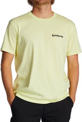 Męska Koszulka z krótkim rękawem Billabong Shine Tees Abyzt01732-Ltl – Żółty