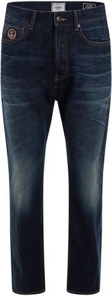 Męskie Spodnie jeansowe Guess James Zip M3Ra54D4Xg1-1Cor – Granatowy