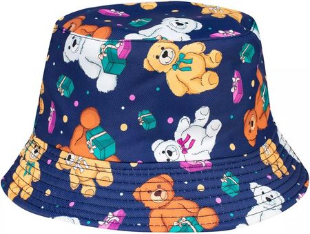 Dziecięcy dwustronny kapelusz bucket hat kolorowy