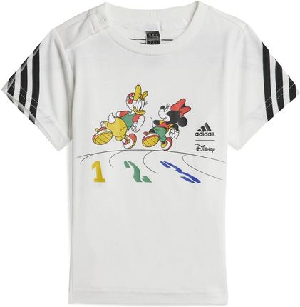 Dziecięca Koszulka z krótkim rękawem Adidas I DY MM T Hr9482 – Biały
