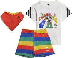 Zdjęcie Dziecięca Koszulka i spodenki Adidas I DY MM G Set Hr9490 – Biały - Dobrodzień