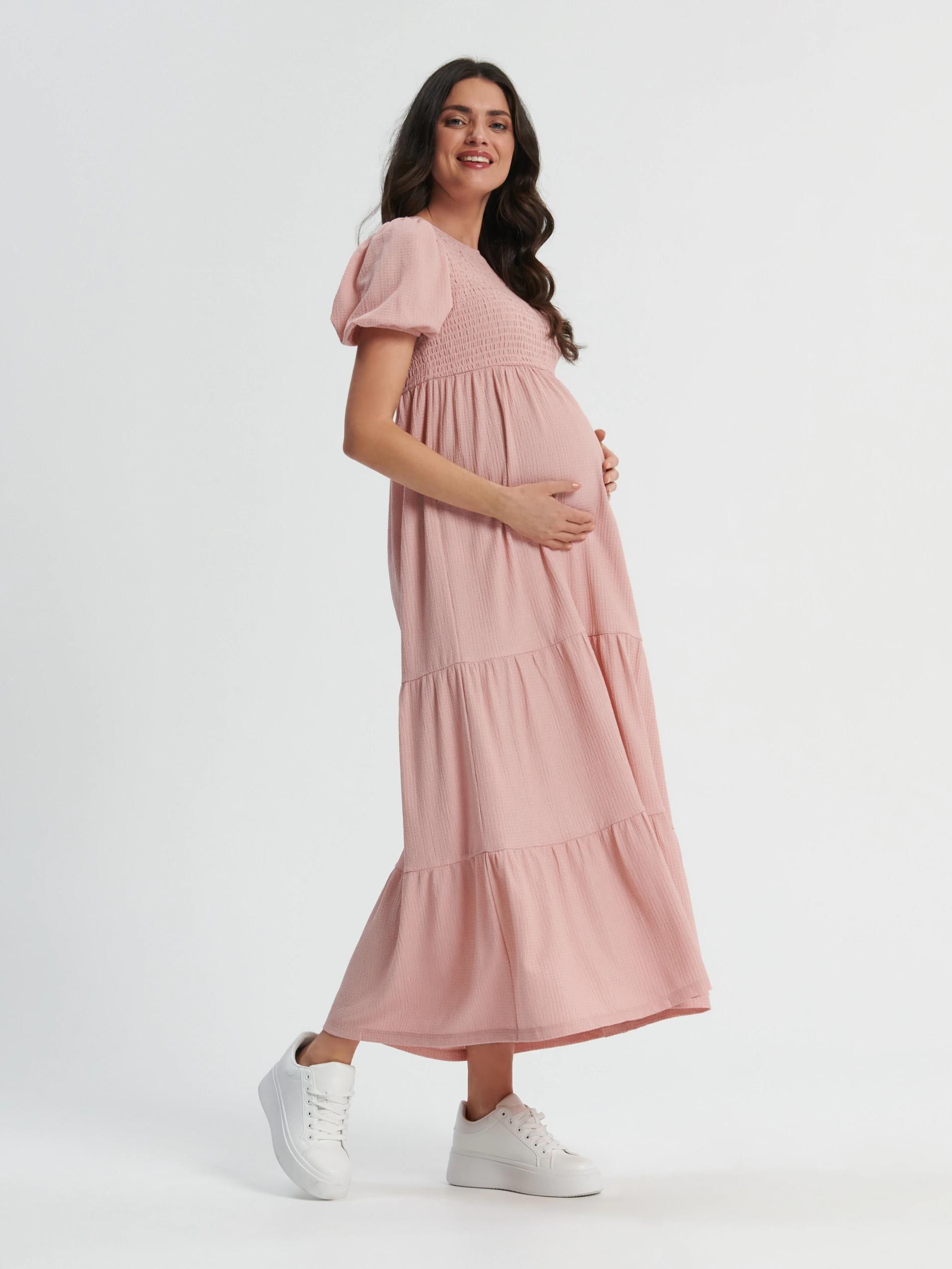 mamix Mokasyny Kamex-But Maren Różowe zamsz