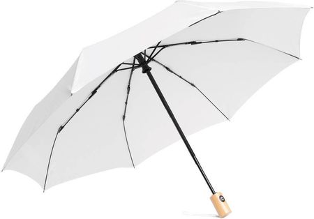 Automatyczny, wiatroodporny parasol kieszonkowy CALYPSO, biały