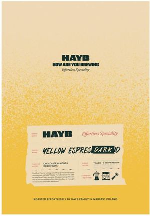 Hayb Ziarnista Yellow Dark Roast Espresso 250g