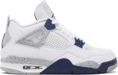 Air Jordan 4 ホワイト/ミッドナイトネイビー/グレー 楽天市場】NIKE AIR JORDAN 4 RETRO white/midnight navy dh6927
