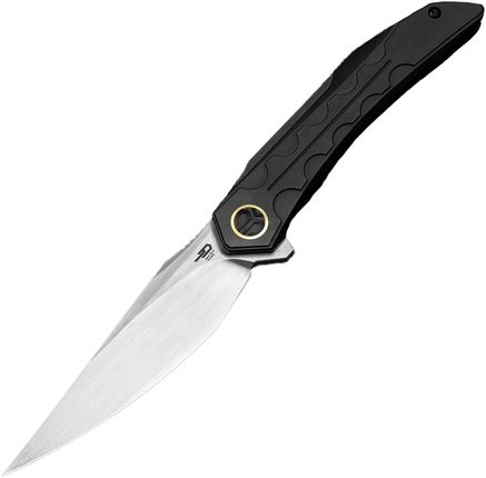 Nóż składany Bestech Knives Samari Silver Blade - Black (BT2009F)