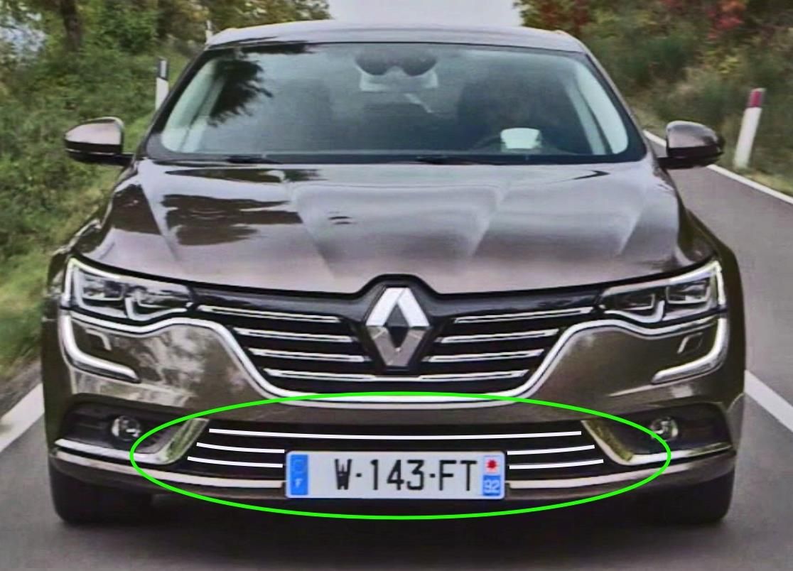 Listwa Na Zderzak Martig Renault Talisman Listwy Na Zderzak Chrom Grill