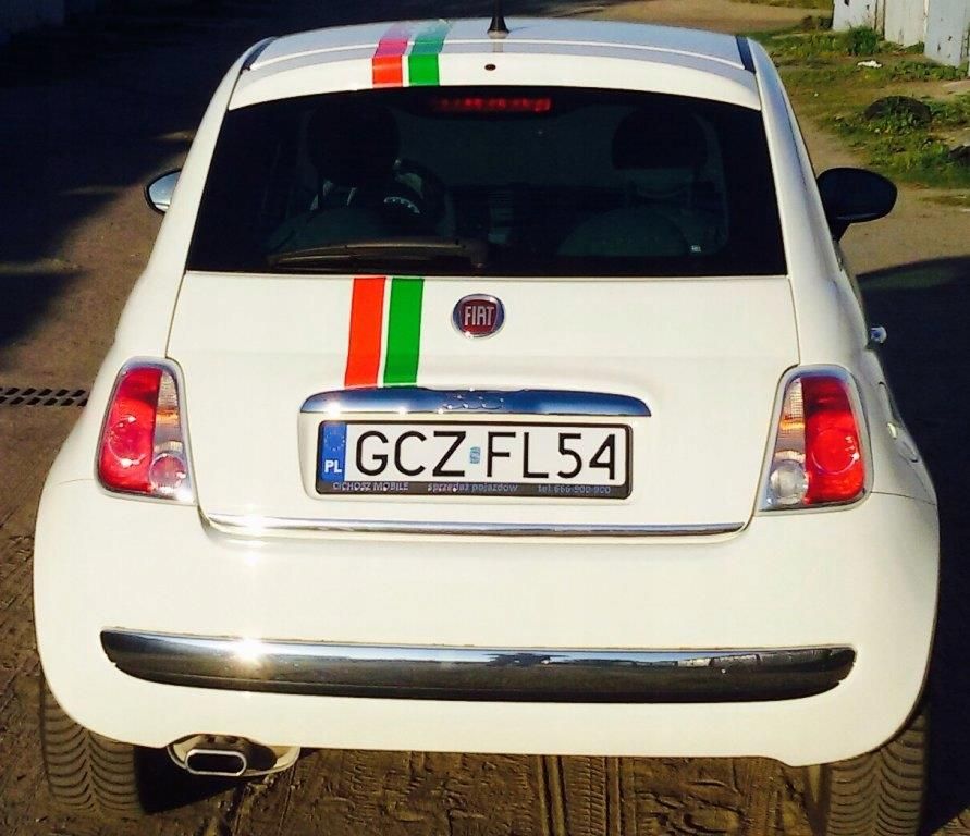 Listwa Na Zderzak Martig Fiat Listwa Chrom Chromowana Klape Tuning