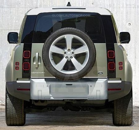 Martig Land Rover Defender Listwa Chrom Klapa Bagażnika