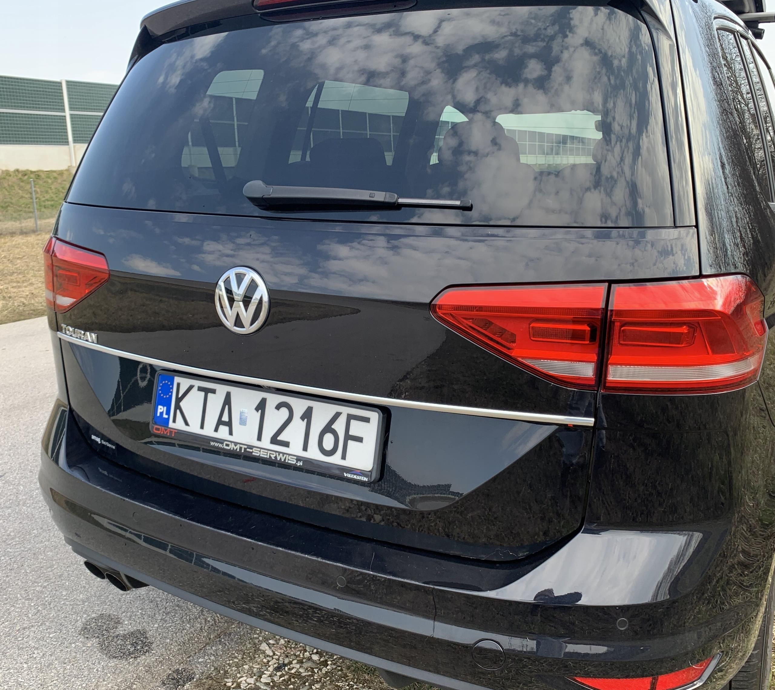 Listwa Na Zderzak Martig Vw Golf Sportsvan Listwa Chrom Nad Tablice