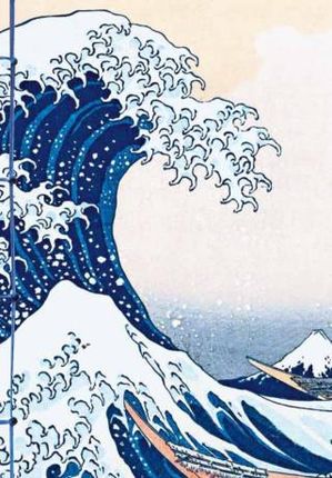 Carnet Hazan Hokusai La Grande Vague De Kanagawa 12x17cm (Papeterie)