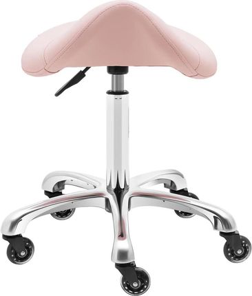 Physa Krzesło Siodłowe 570-750mm 150 Kg Pudrowy Róż York Powder Pink - zdjęcie 2