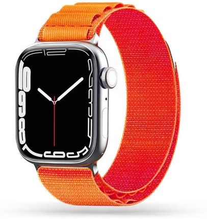 Braders Pasek Nylon Pro do Apple Watch 4 / 5 / 6 / 7 / 8 / SE / Ultra (42 / 44 / 45 / 49 mm) Orange