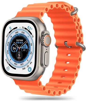 Braders Pasek Icon Pro do Apple Watch 4 / 5 / 6 / 7 / 8 / SE / Ultra (42 / 44 / 45 / 49 mm) Orange