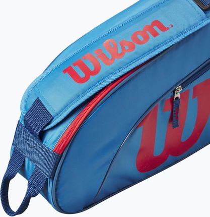 Wilson Torba Tenisowa Dziecięca Junior 3 Pack Niebieska Wr8023902001 - zdjęcie 4
