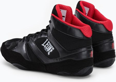 Leone 1947 Buty Bokserskie Męskie Luchador Czarne Cl130 - zdjęcie 4