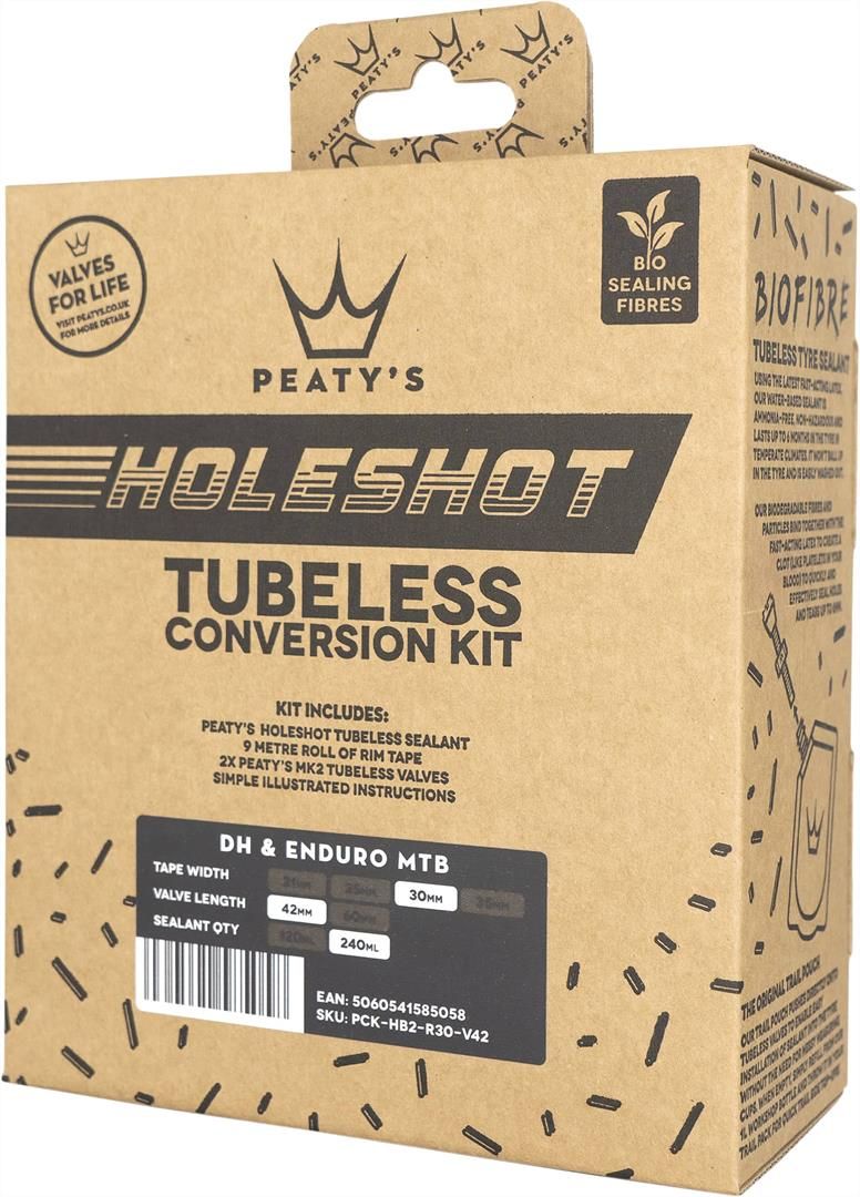 Peaty S Zestaw Uszczelniający Do Opon Holeshot Tubeless Conversion Kit