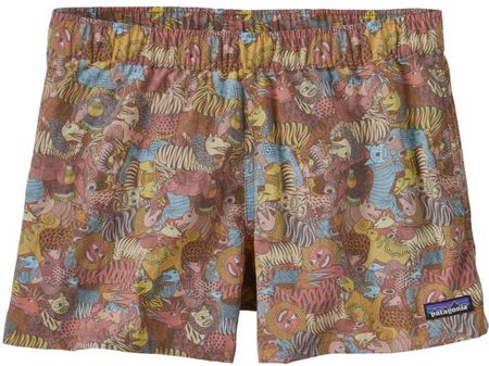 Patagonia Spodenki Barely Baggies Shorts 2 1/2 In Women Together Trip Brown