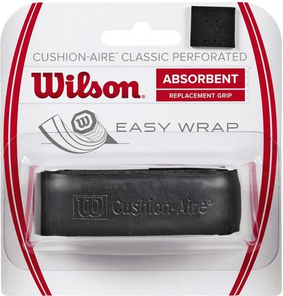Wilson Cushion Aire Classic Perforated Replacement Grip Black WRZ4210BK