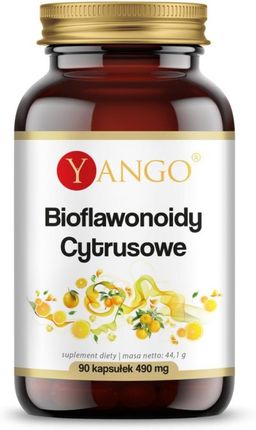 Yango Bioflawonoidy Cytrusowe Na Zaburzenia Metabolizmu I Metabolizmu Lipidów 90 Kaps
