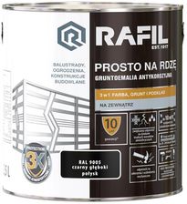 Zdjęcie Rafil Prosto na Rdzę RAL9005 Czarny Głęboki Połysk 2,5L - Drzewica