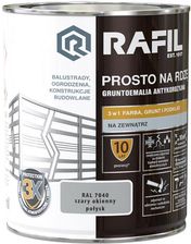 Zdjęcie Rafil Prosto na Rdzę RAL7040 Szary Okienny Połysk 0,75L - Nekla