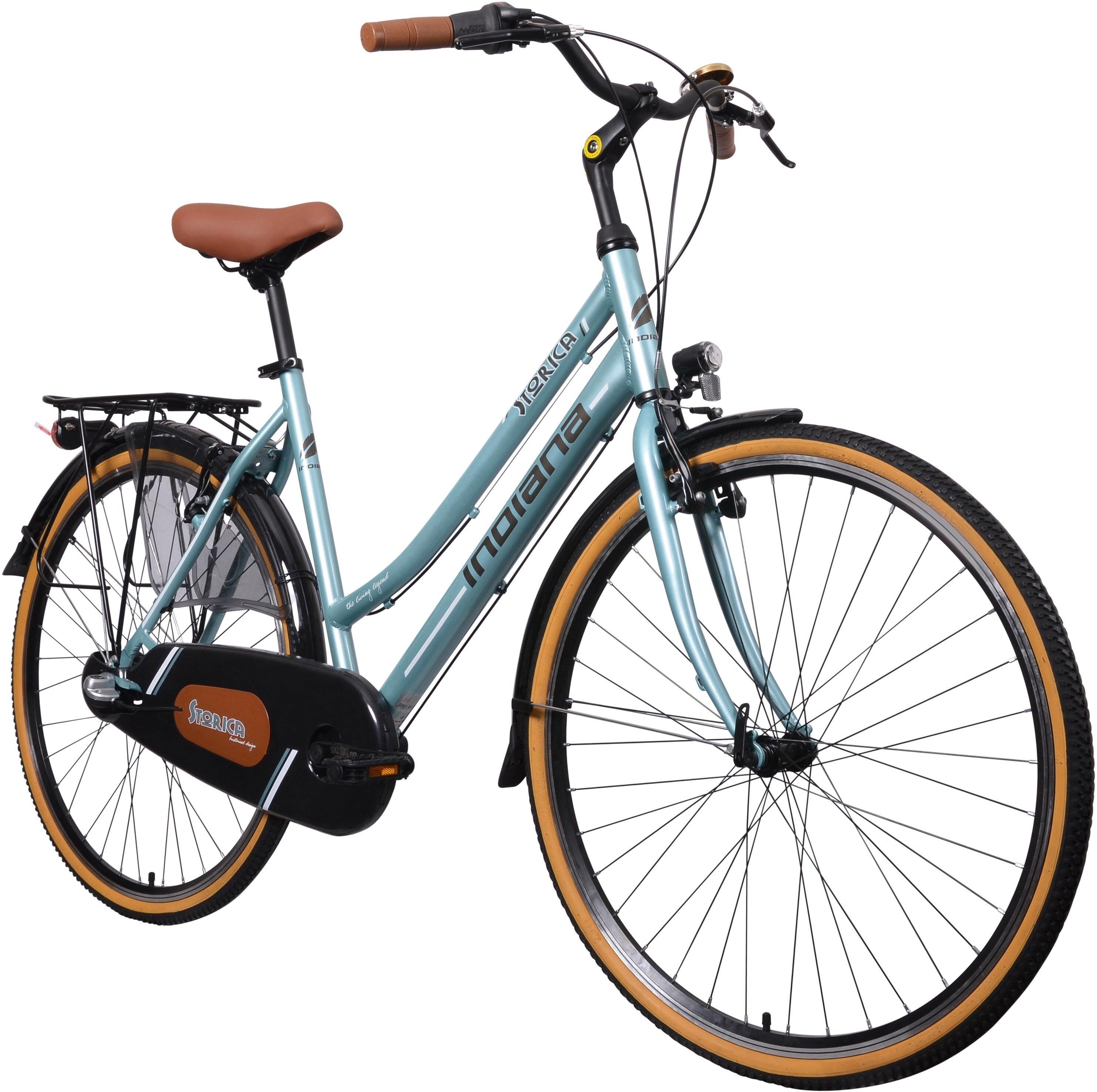 Indiana Storica 141 3B Damski Zielony 28 2023 - Rowery Miejskie Damskie ...