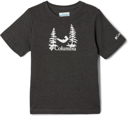 Columbia Dziecięca Koszulka Z Krótkim Rękawem Valley Creek Ss Graphic 1989781012 Czarny