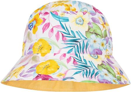 BROEL FABIEN kapelusz na lato bucket hat kwiaty żółty