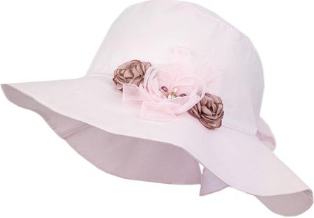 Jamiks VALENTINA kapelusz dla dziewczynki organic róż