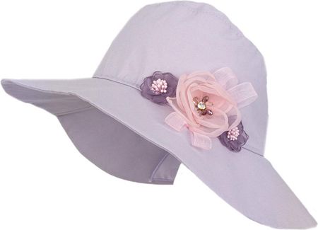 Jamiks VALENTINA kapelusz dla dziewczynki organic lawenda