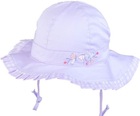 Tutu kapelusz na lato dwustronny lawendowy UV +30