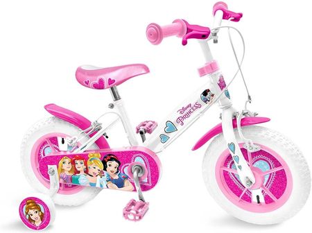Stamp Disney Princess  Rowerek Dziecięcy Różowo/Biały 14"