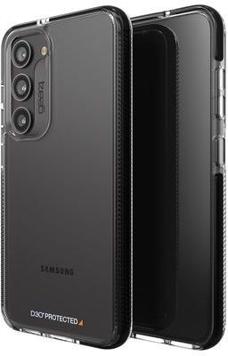GEAR4 Etui Santa Cruz do Samsung Galaxy S23 Przezroczysto-czarny