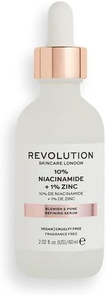 Revolution Skincare 10% Niacinamide + 1% Zinc Blemish & Pore Refining Serum Do Twarzy 60 ml