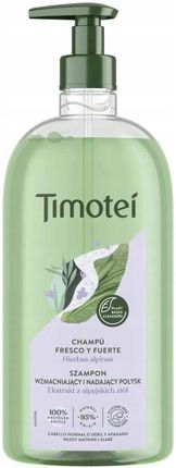 Timotei Szampon Wzmocnienie I Połysk 750Ml