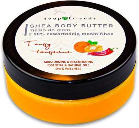 The Secret Soap Store Tangy Tangerine Energetyzujące Masło Do Ciała Z 80% Masłem Shea 200 ml