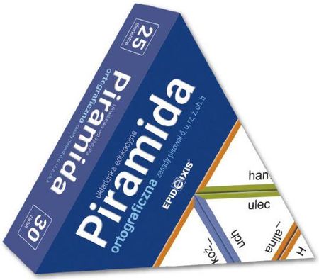 Epideixis Piramida Ortograficzna P2 Ó-U, Rz-Ż, Ch-H Wymienne