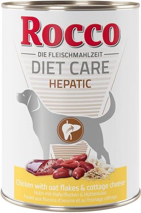 Rocco Diet Care Hepatic Kurczak Z Płatkami Owsianymi I Twarogiem 24x400g